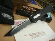 Нож автоматический выкидной Microtech Troodon Tanto serrated(A165)